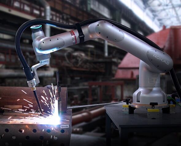 ROKAE Flexible Welding Robots Drive Intelligent Manufacturing in Machinery Enterprises