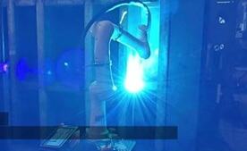 珞石協(xié)作焊接典型應用：壓力機床身結構件焊接